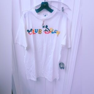 NWT club‎ Disney Parks Men's T Shirt Disneyland Shirt Size M